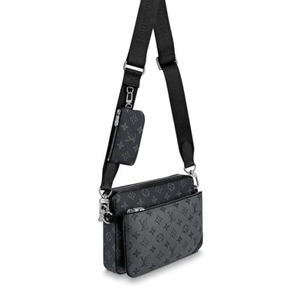 Virgil Abloh Trio Messenger Multi Crossbody Bag