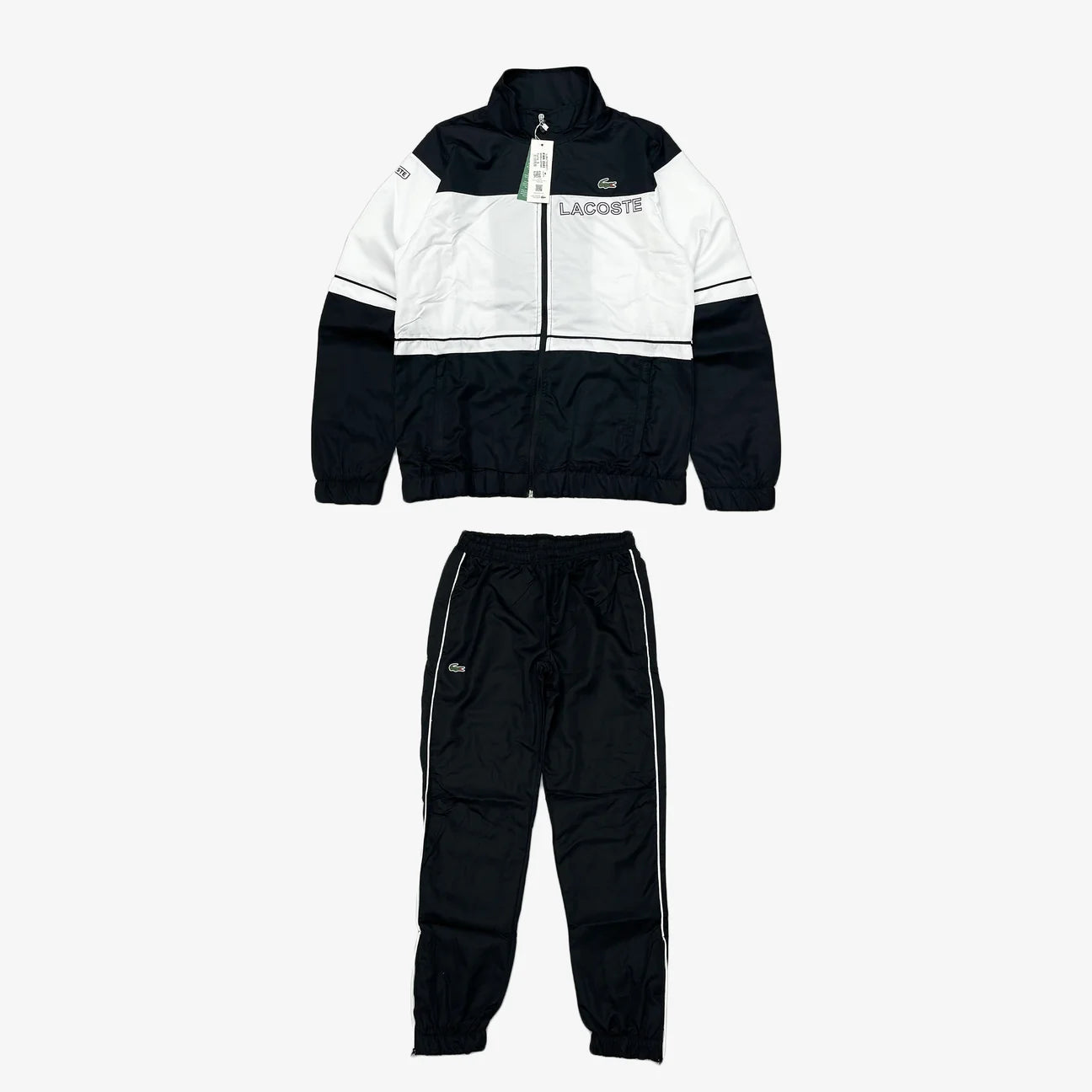 Lacoste Black/White Mid Tracksuit