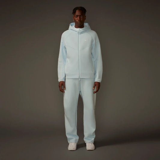 Nocta Tech Fleece Full Zip Tracksuit- Baby Blue