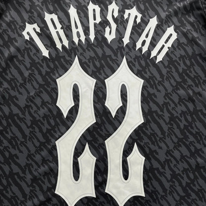 Trapstar T Monogram Football Jersey - Grey/Red