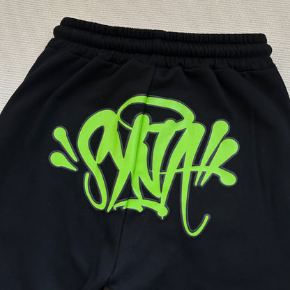 SYNA WORLD LOGO TRACKSUIT - BLACK / GREEN