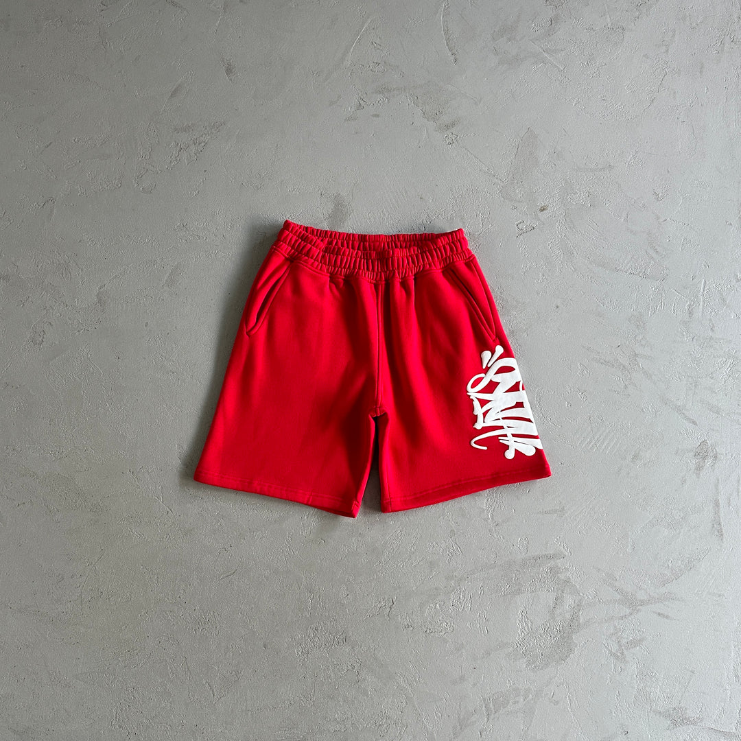 Syna World Team Syna Twinset Red T-Shirt & Shorts