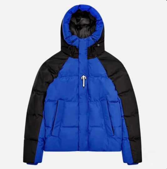 Trapstar Irongate Arch Puffer Jacket (FW23) Blue/Black