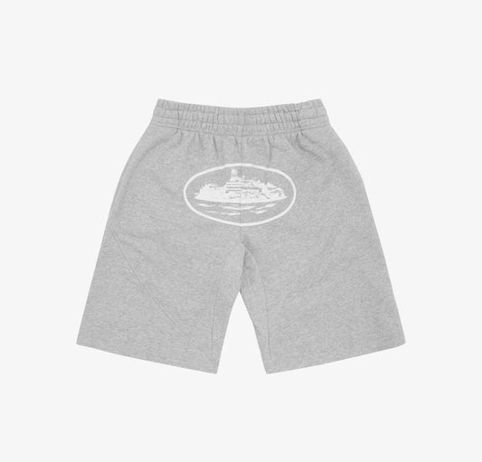 Corteiz OG Alcatraz Shorts Grey