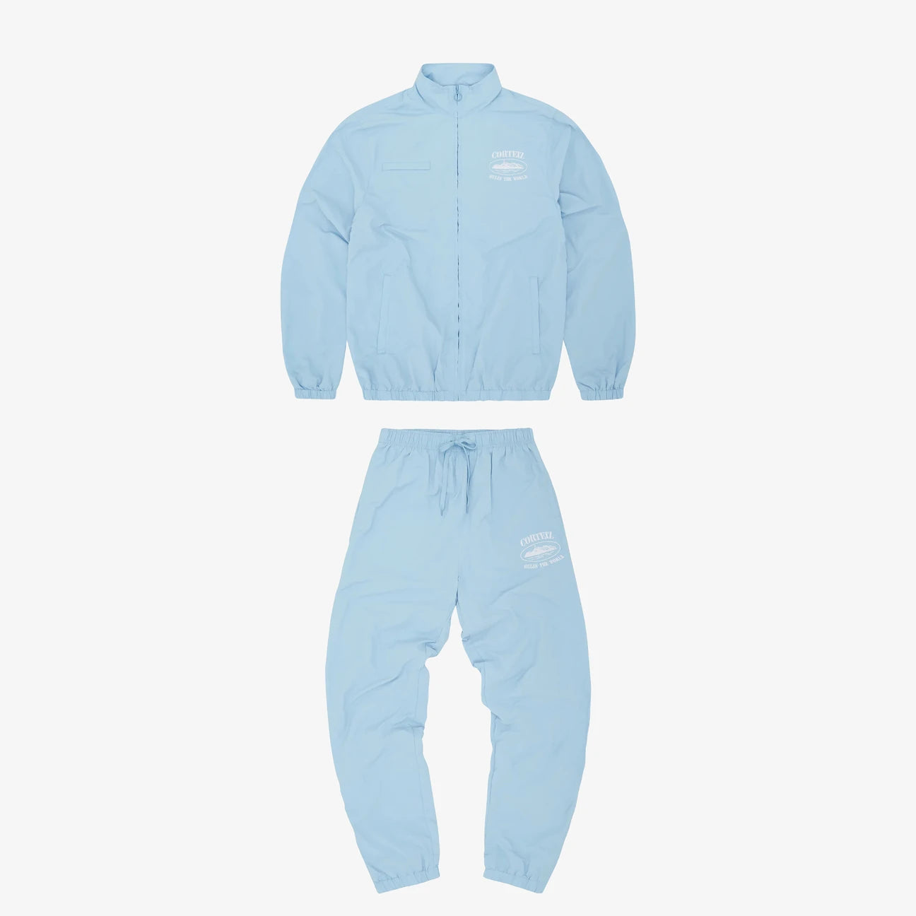 Corteiz Shukushuku Tracksuit - Baby Blue