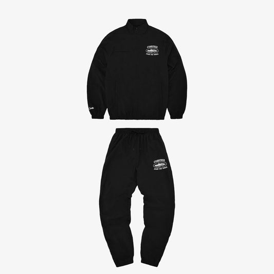 Corteiz Shukushuku Tracksuit - Black