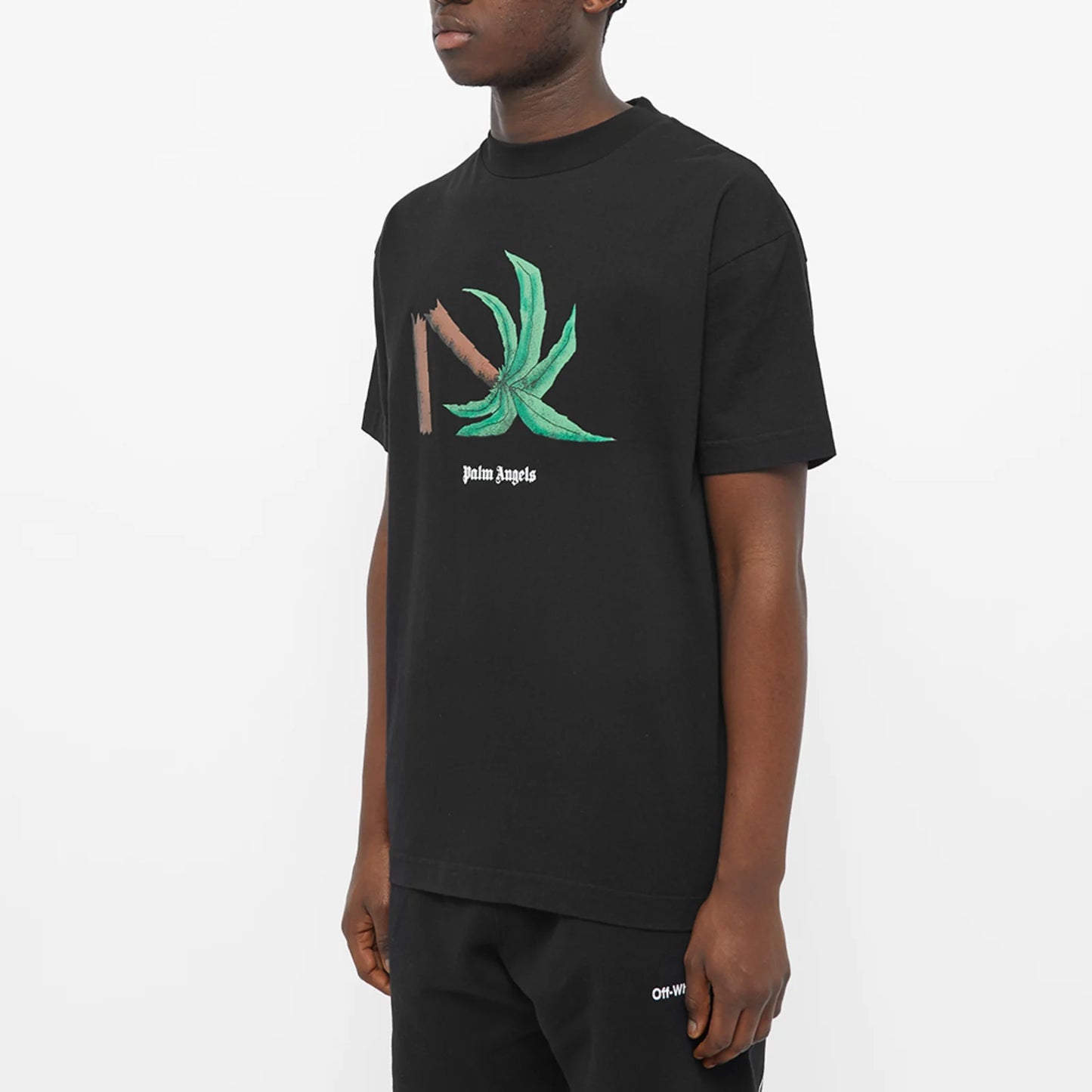 PALM ANGELS BROKEN PALM T-SHIRT