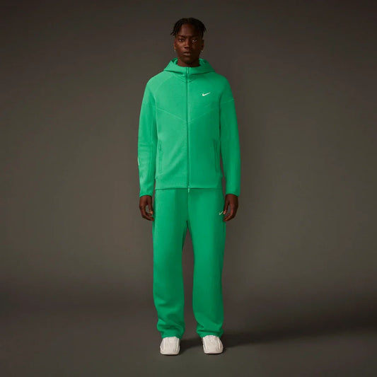 Nocta Tech Fleece Full Zip Tracksuit- Green