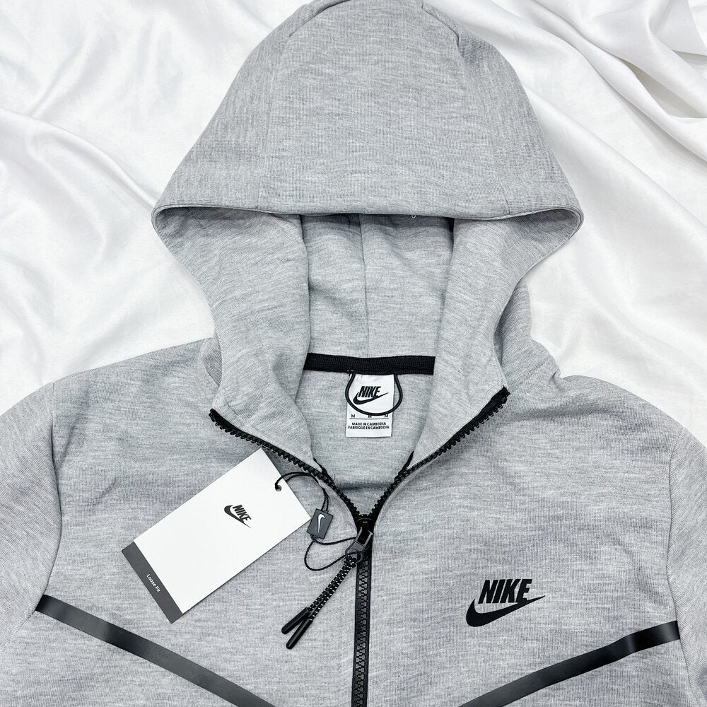 Nike Tech Fleece Full Zip Hoodie Grey (Old Season)