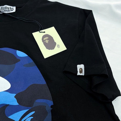 BAPE Color Camo By Bathing Tee Black/Blue