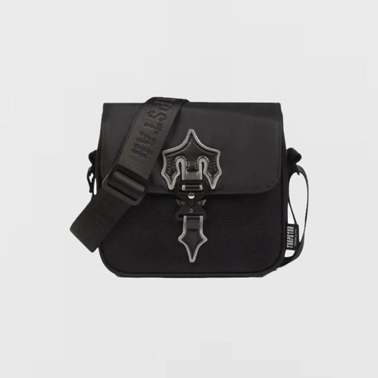 Trapstar Irongate T Cross Body Bag Black/White Reflective