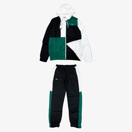 Lacoste Back-Print tracksuit - Green/Black