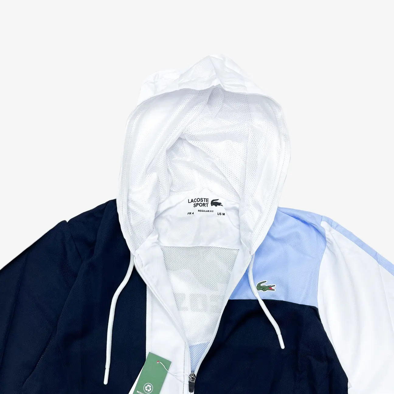 Lacoste Back-Print tracksuit - Baby blue/Black