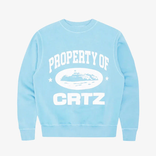 Corteiz P.O.C Sweater- Baby Blue