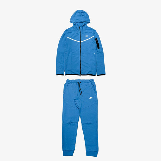 Nike Tech Fleece Full Zip Hoodie Blue