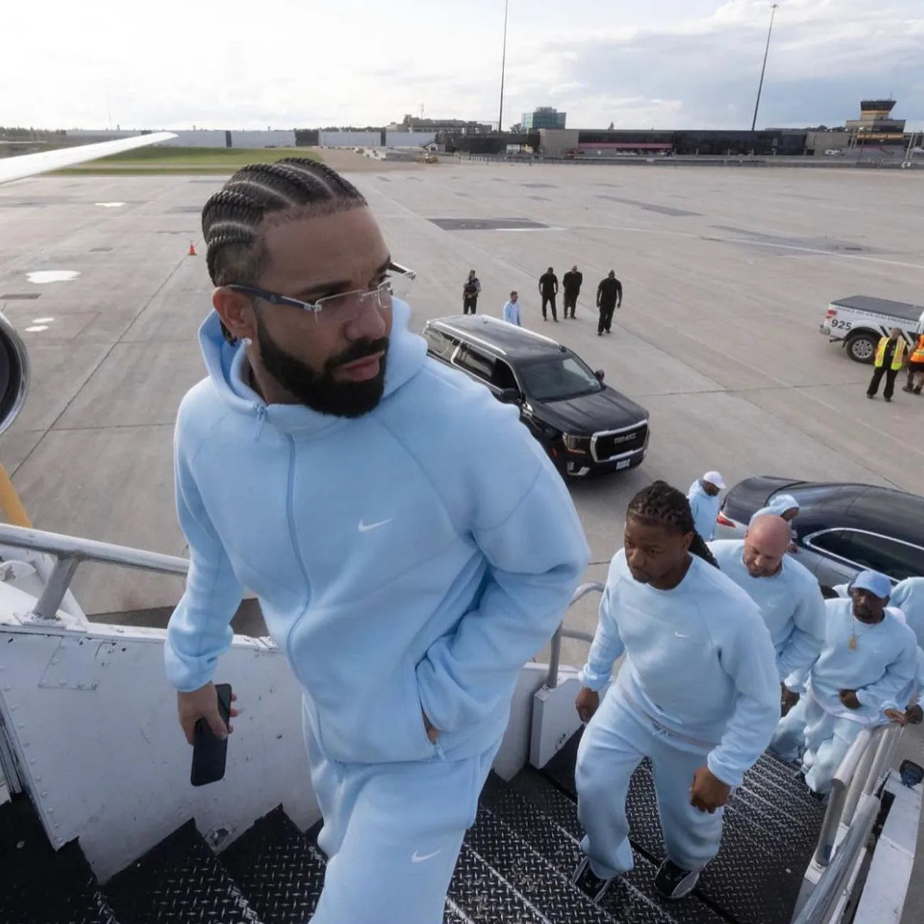 Nike x NOCTA Tech Fleece Hoodie - Baby Blue