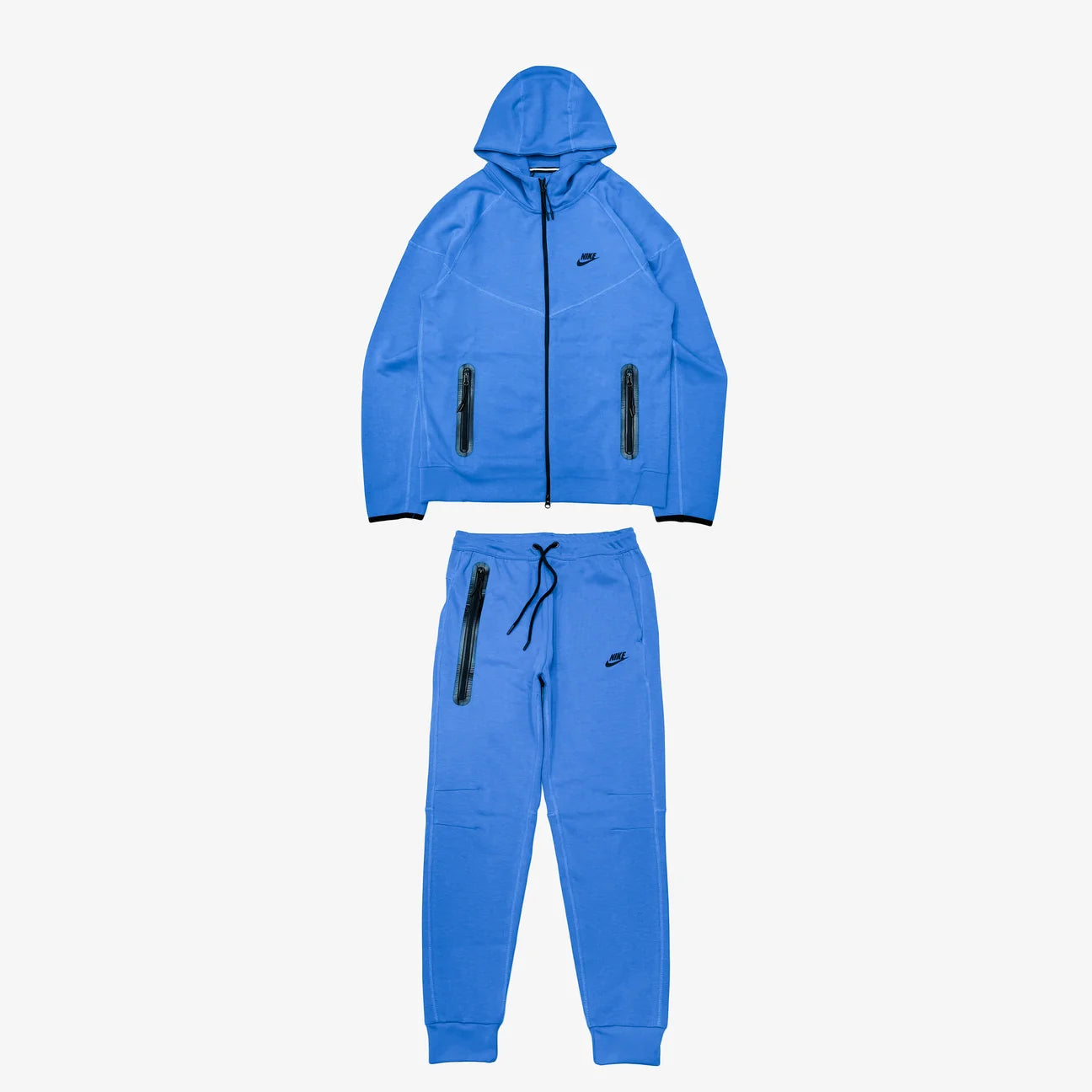 Nike Tech Fleece Full-Zip Hoodie - Royal Blue