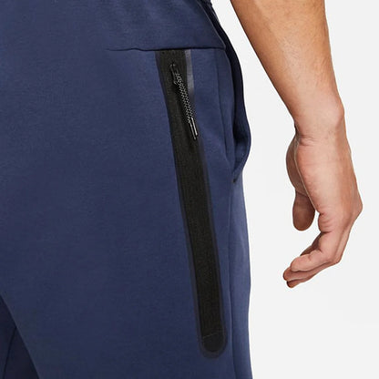 NIKE Tech Fleece Shorts - Navy Blue